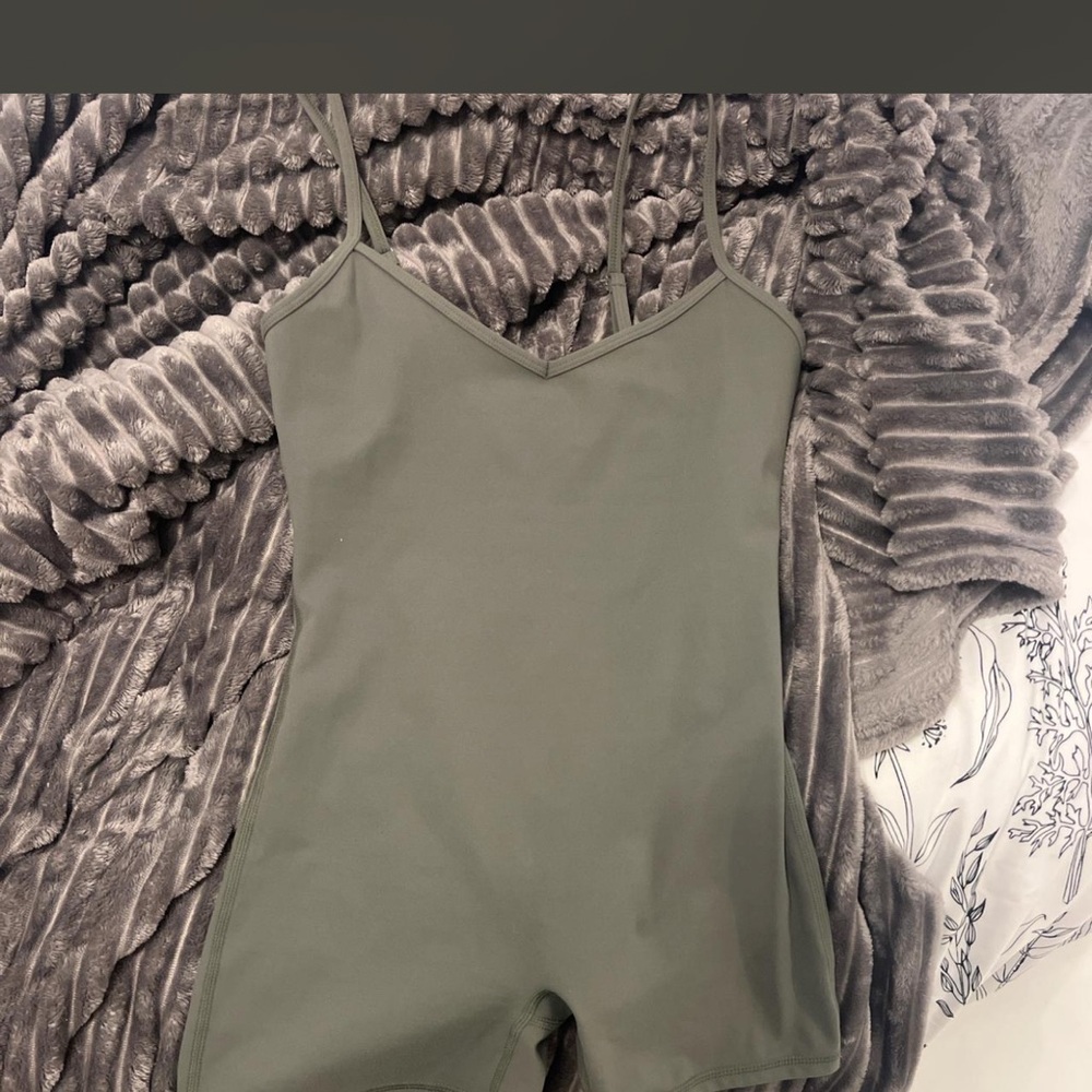 Olive Green onesie activewear